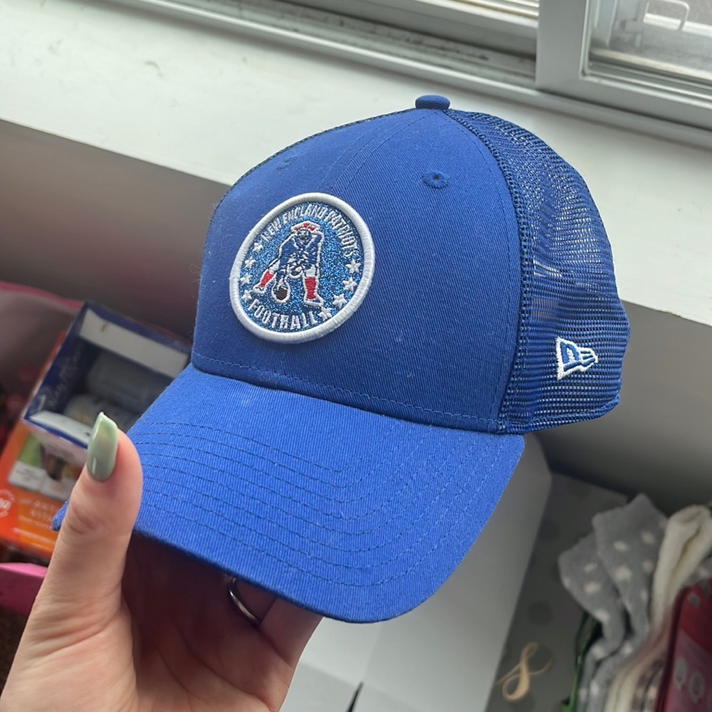 New Era Blue Football Hat